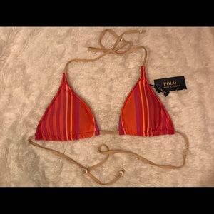 NWT Ralph Lauren Polo Bikini Top